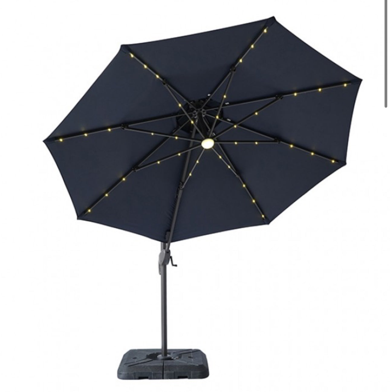 10FT UMBRELLA WITH LED LIGHTS