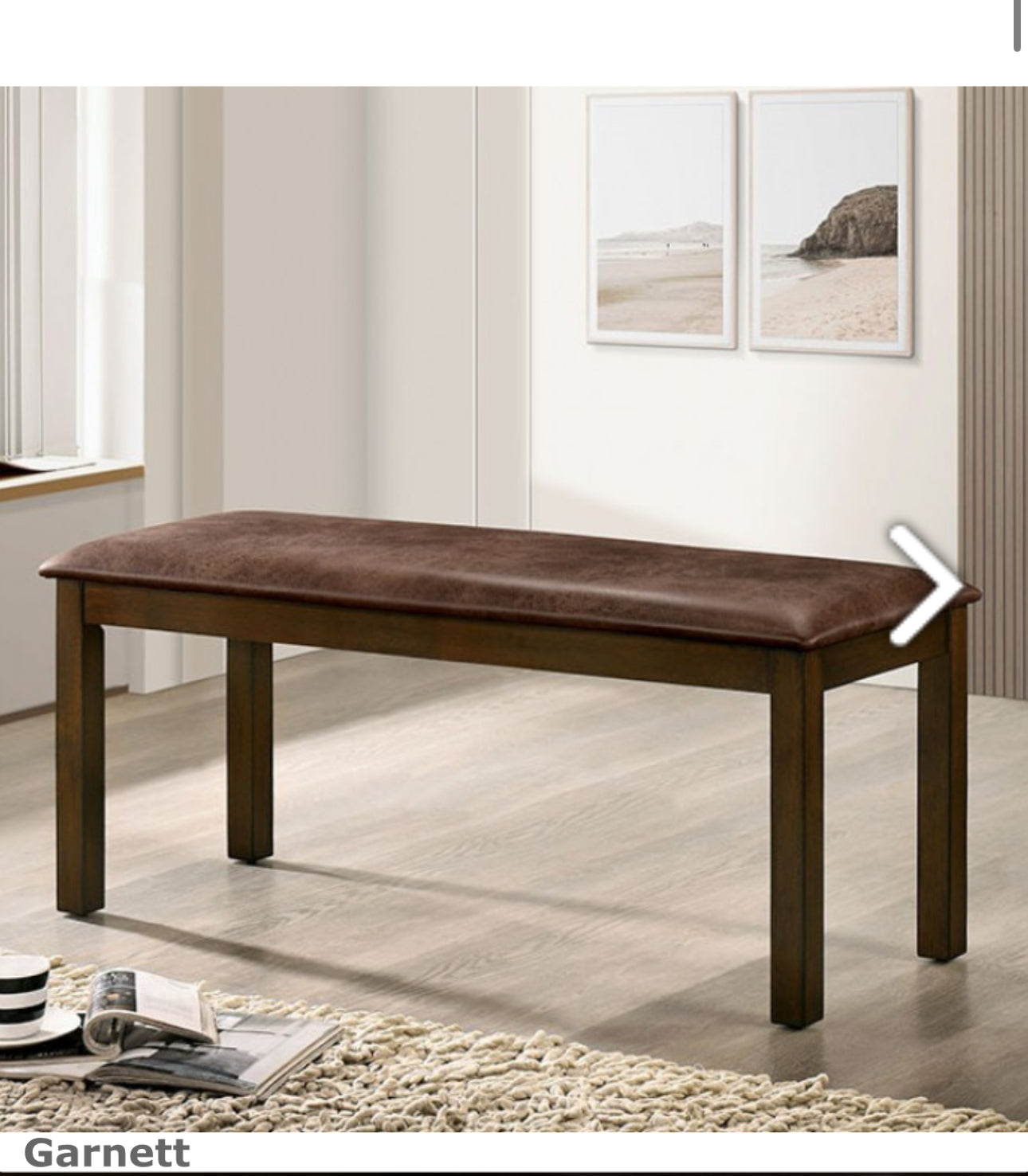 DINING SET WITH BENCH