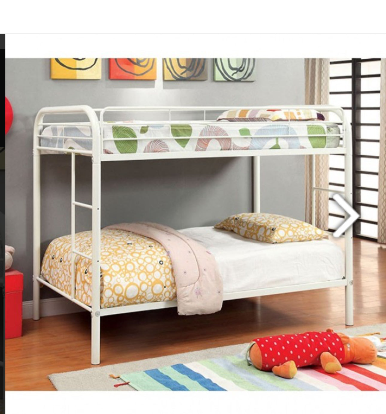 TWIN OVER TWIN BUNK BEDS