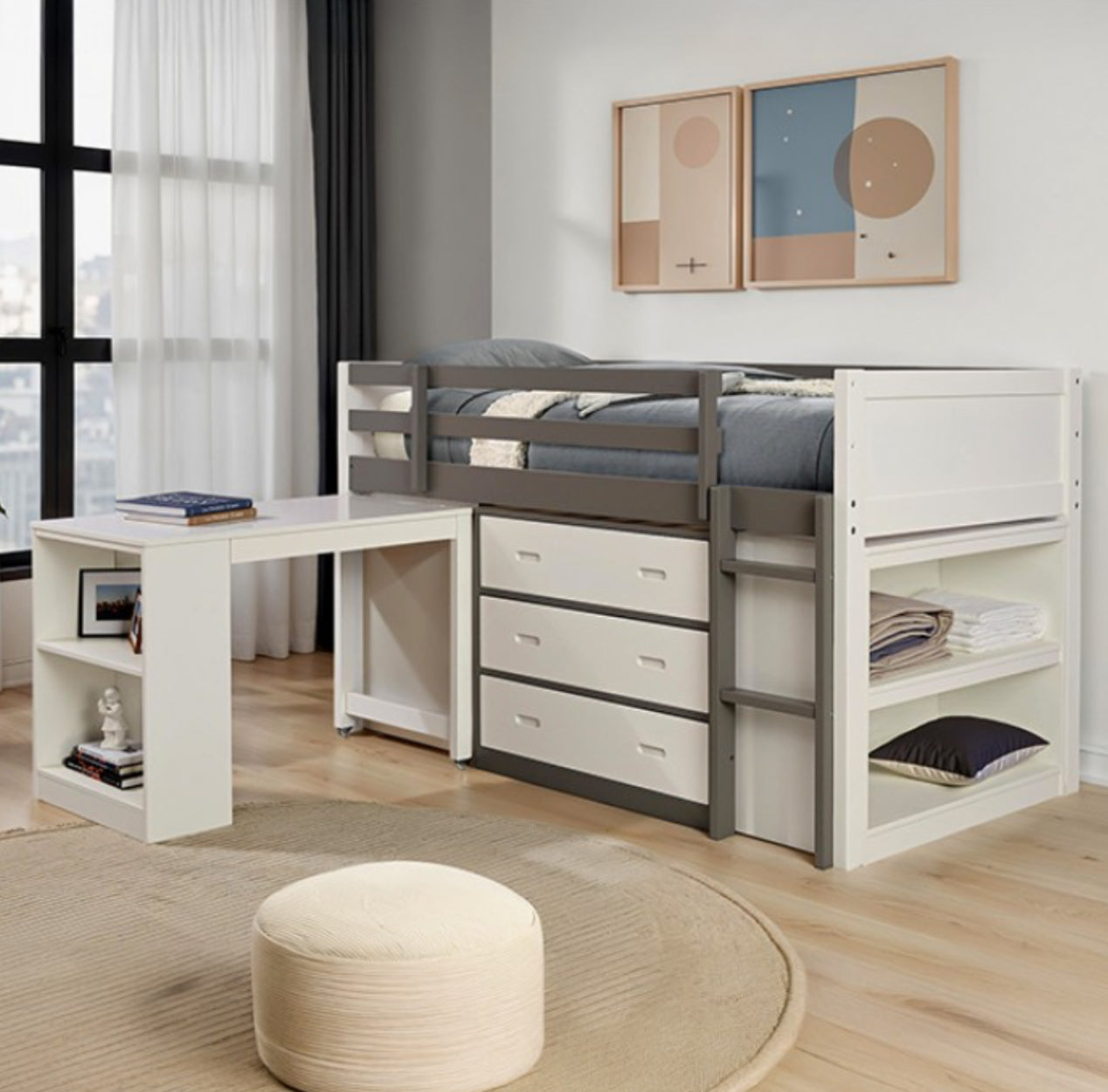 LEDELL TWIN LOFT BED