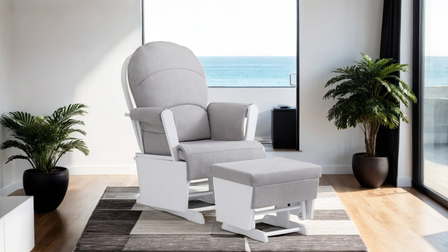 GLIDER CHAIR W/OTTOMAN