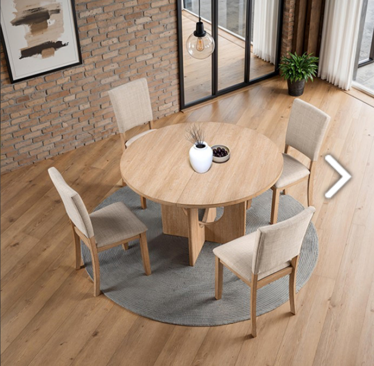 OBERTO 5PC DINING SET