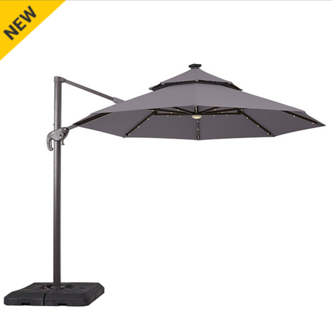 10FT UMBRELLA WITH LED LIGHTS