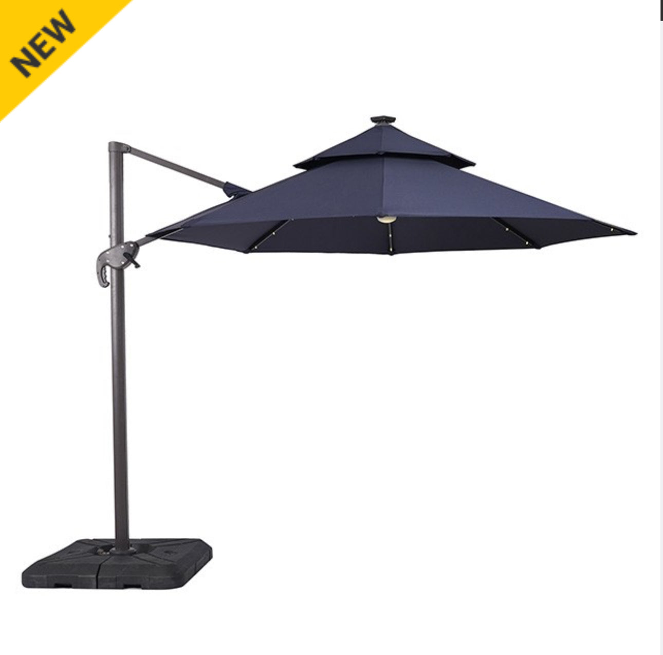 10FT UMBRELLA WITH LED LIGHTS