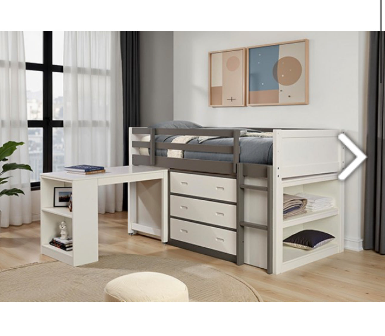 LEDELL TWIN LOFT BED