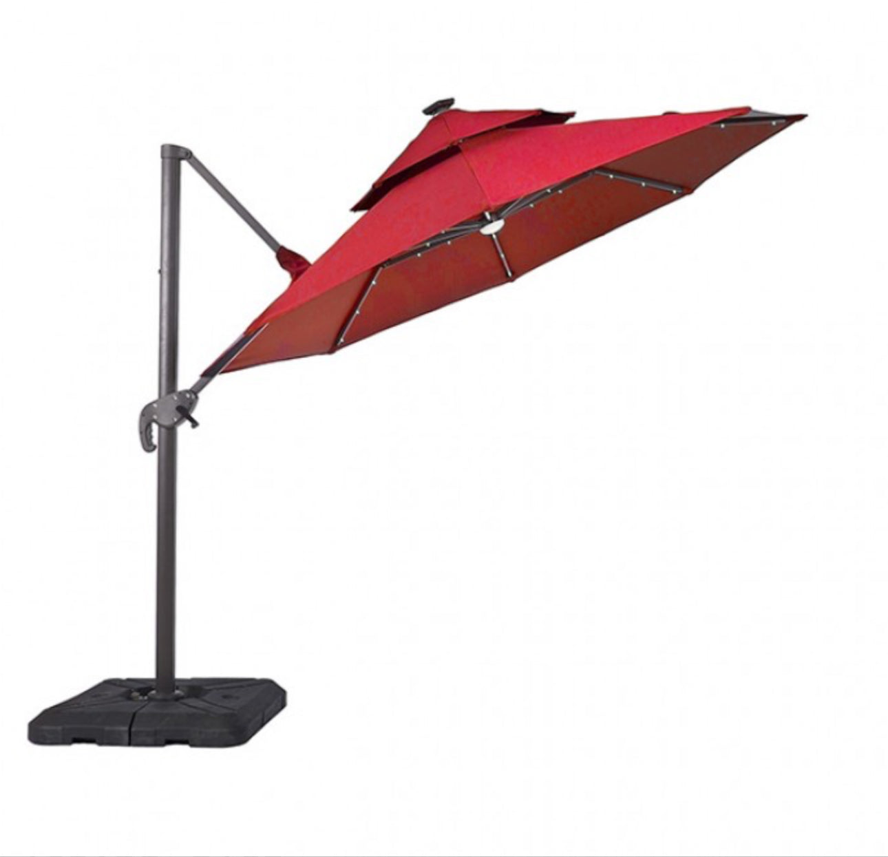 10FT UMBRELLA WITH LED LIGHTS