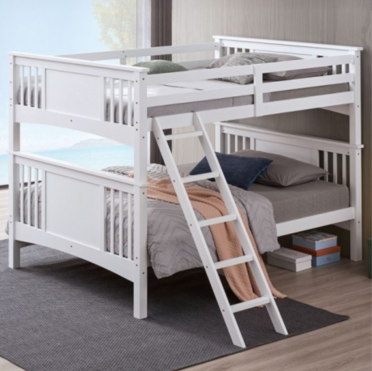 SPRINGCREEK FULL OVER FULL BUNK BEDS