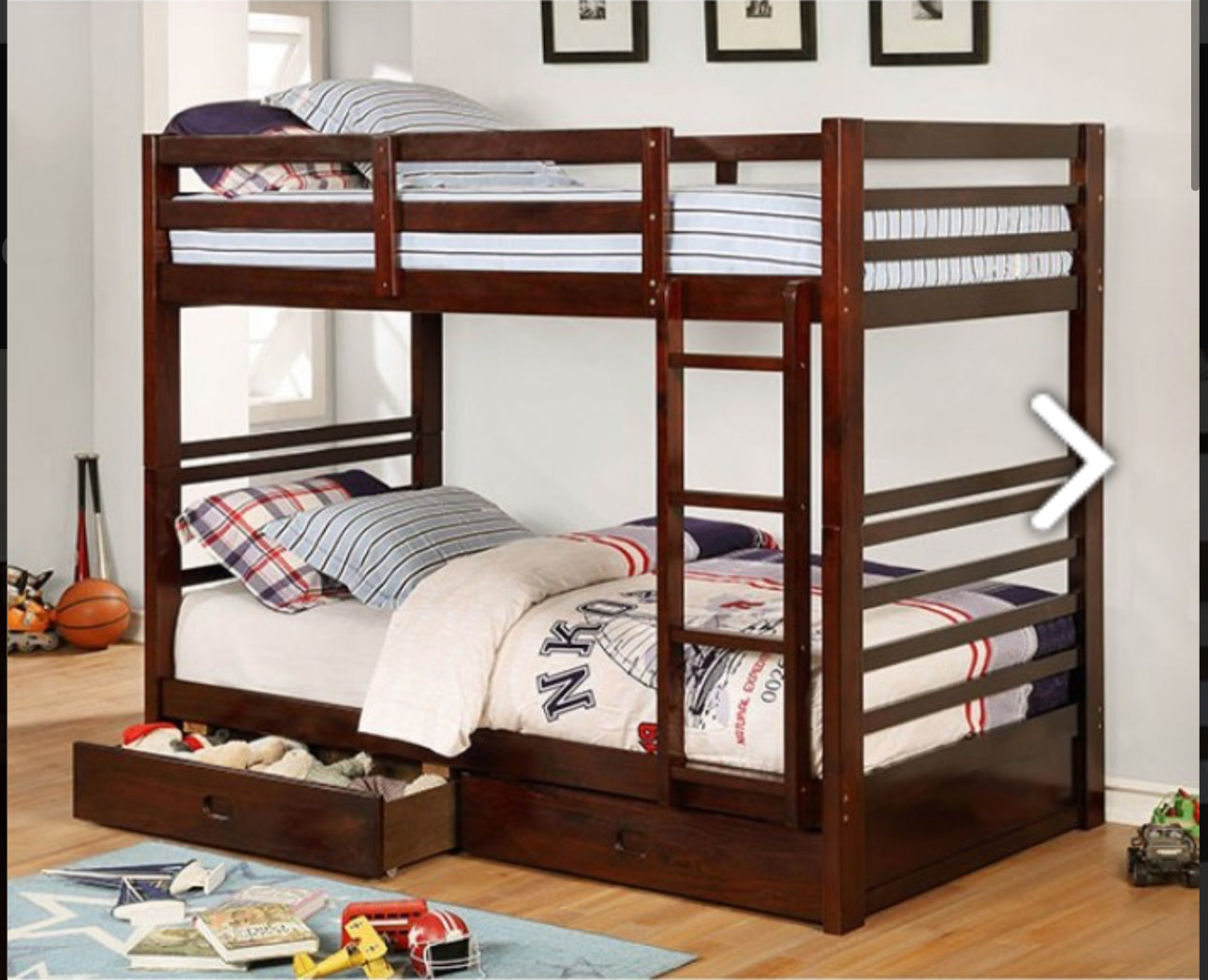 TWIN OVER TWIN WITH DRAWERS