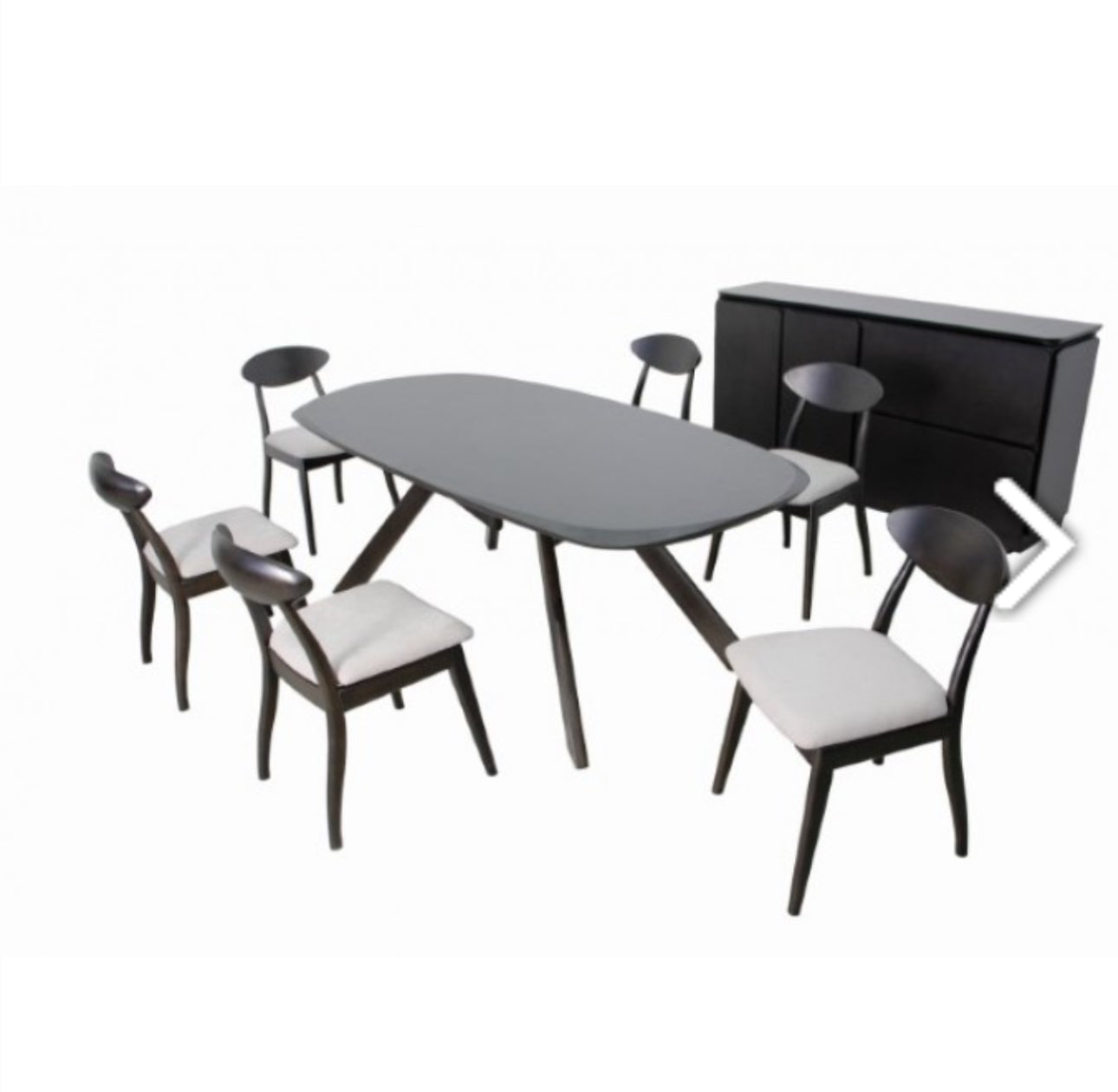 SARGANS 7PC DINING SET