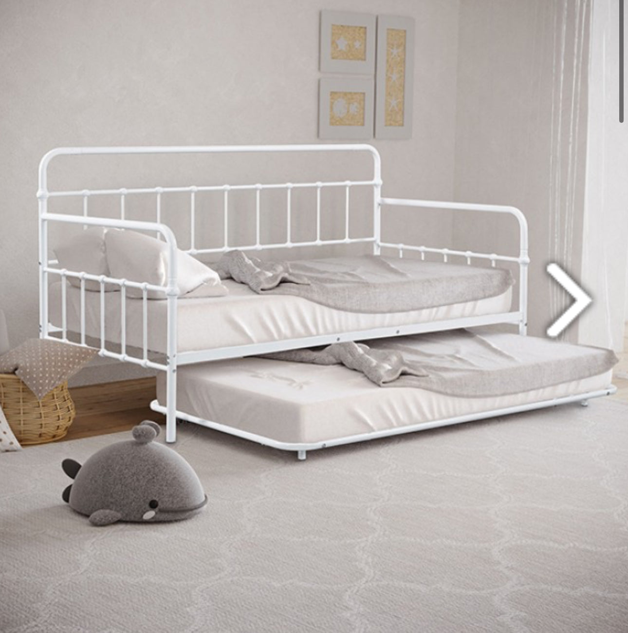 TWIN DAYBED WITH TRUNDLE