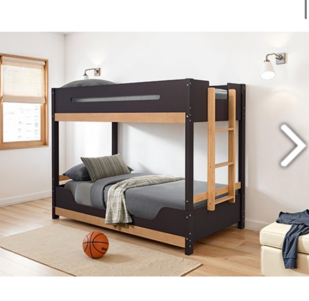 NESTOR TWIN OVER TWIN BUNK BED