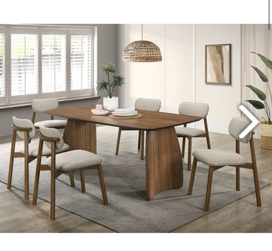 ALNWICK 7 PC DINING SET