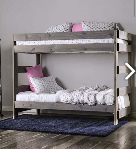 TWIN OVER TWIN BUNK BEDS