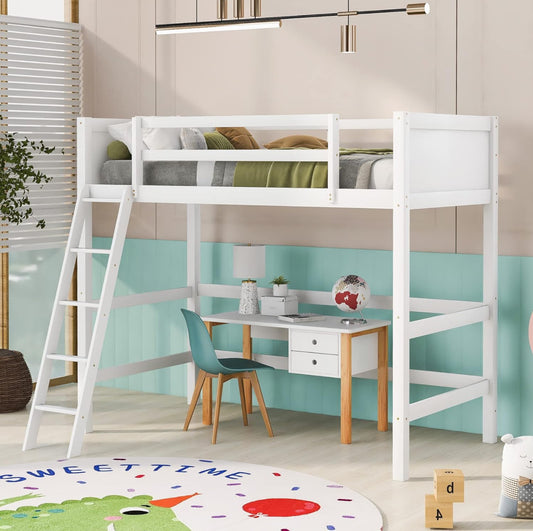 TWIN SIZE LOFT BED