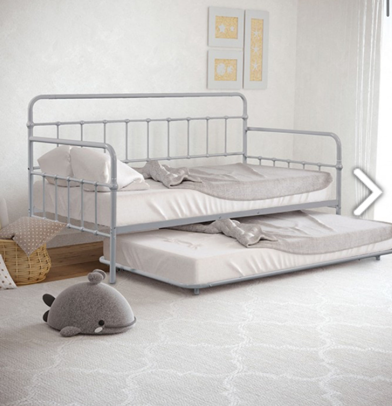 TWIN DAYBED WITH TRUNDLE