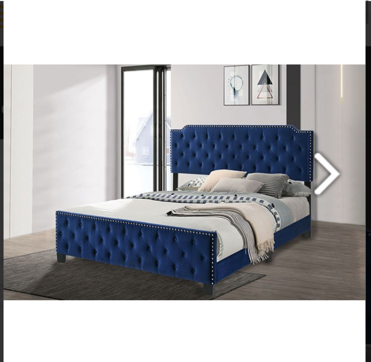KING OR CAL KING BED FRAME