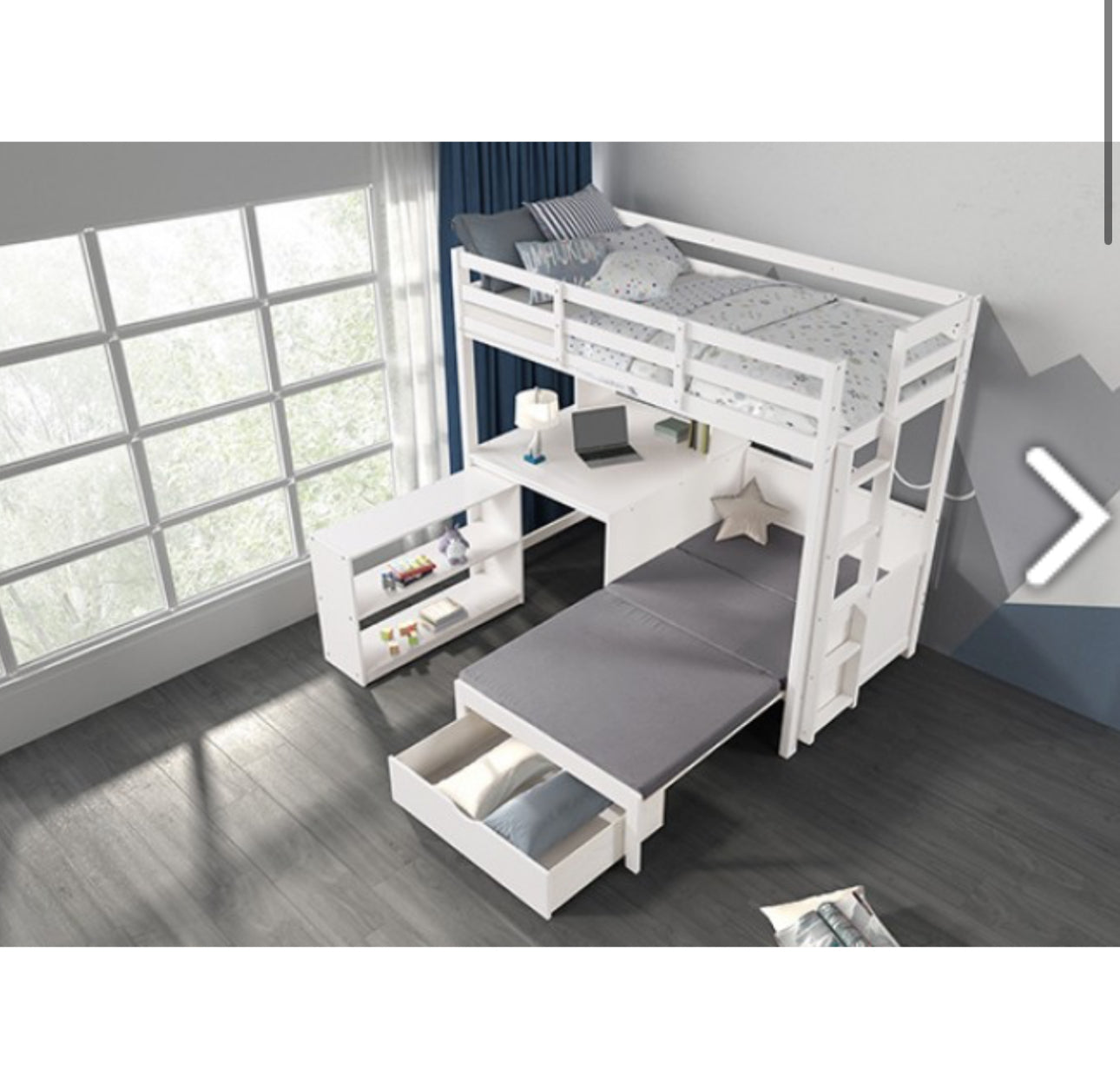 MATEO TWIN OVER TWIN LOFT