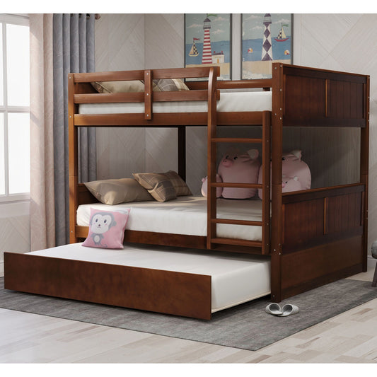 FULL SIZE HOUSEBED WITH TRUNDLE