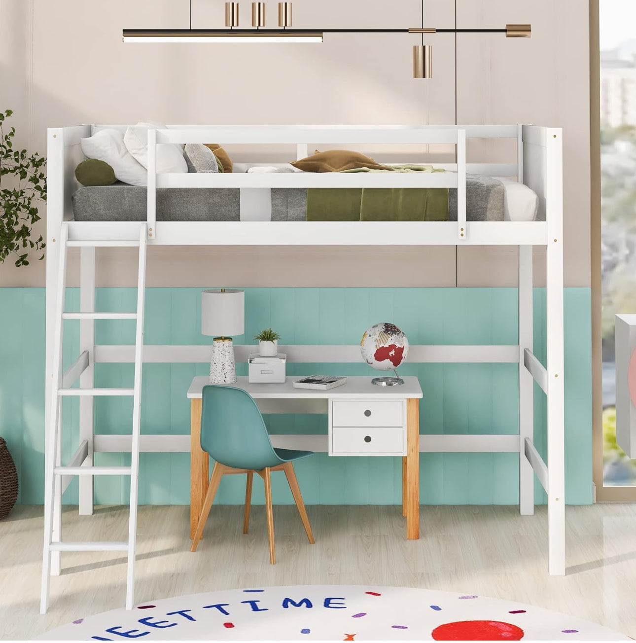 TWIN SIZE LOFT BED