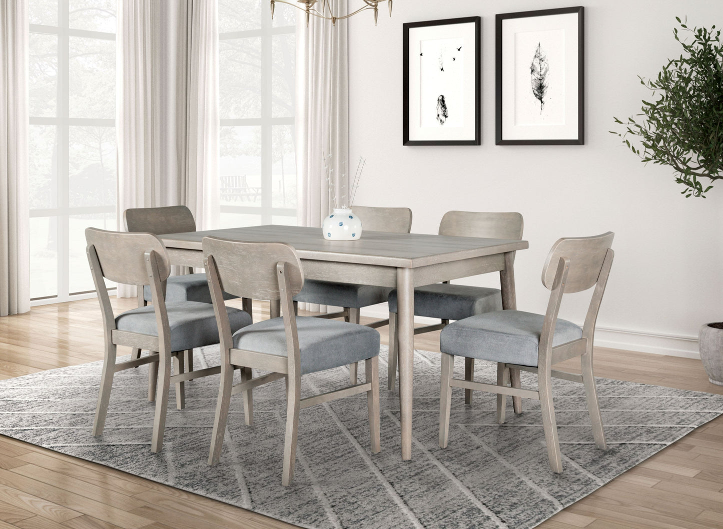 7PC DINING SET