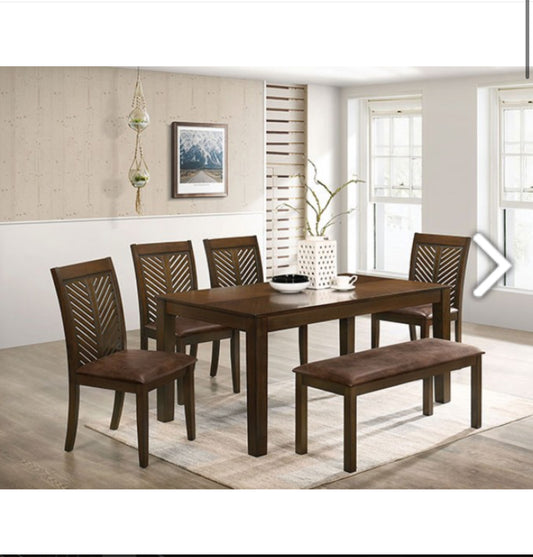 DINING SET WITH BENCH