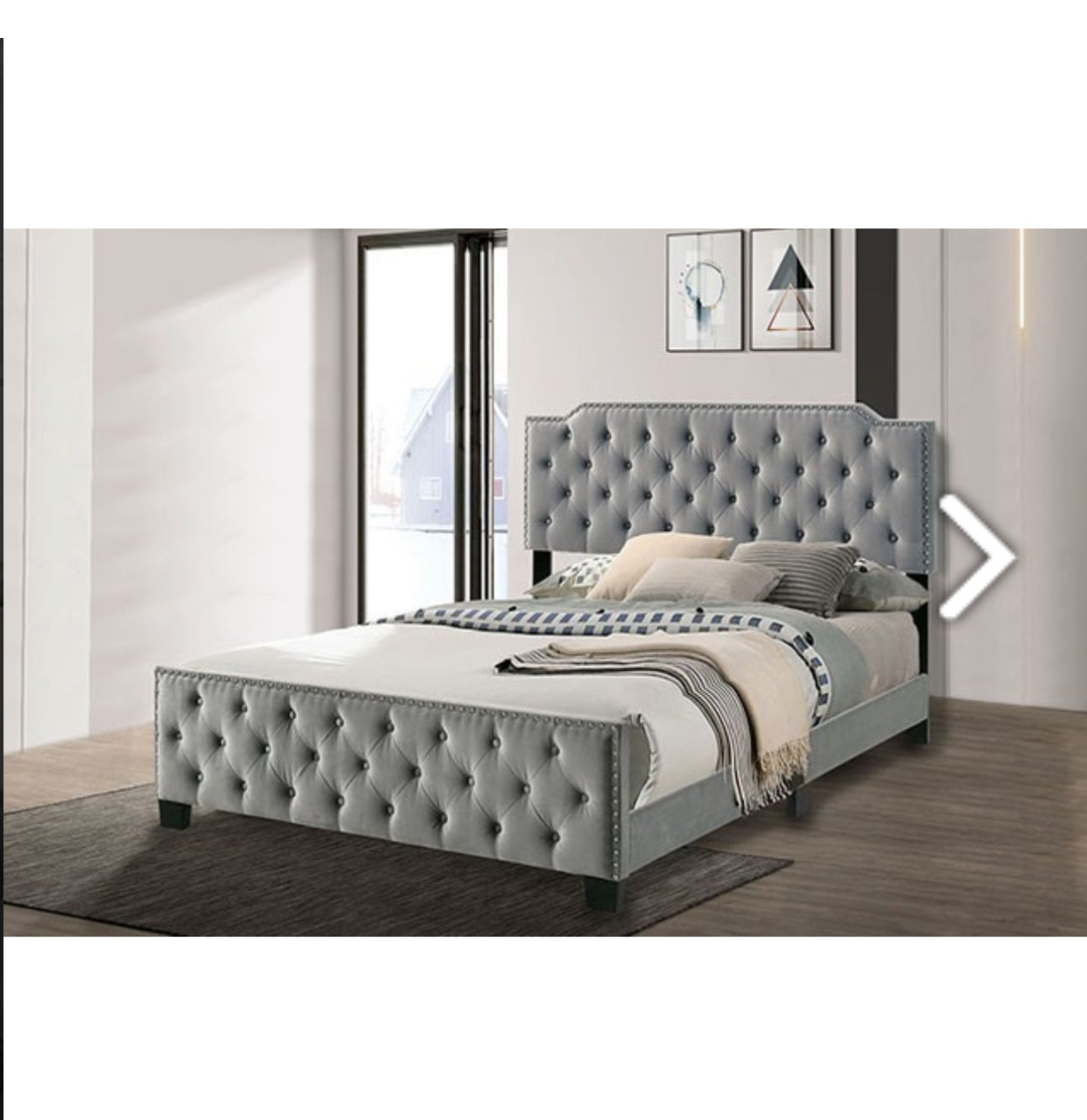 KING OR CAL KING BED FRAME
