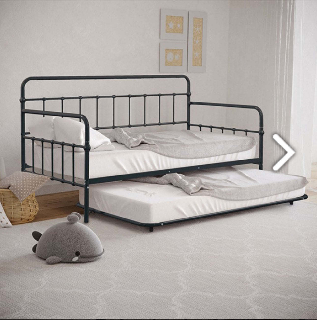 TWIN DAYBED WITH TRUNDLE