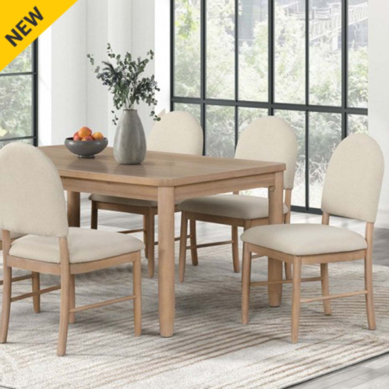 RHEINFALL 7PC DINING SET