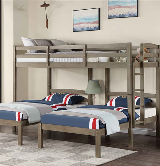 TRIPLE TWIN BED FRAME
