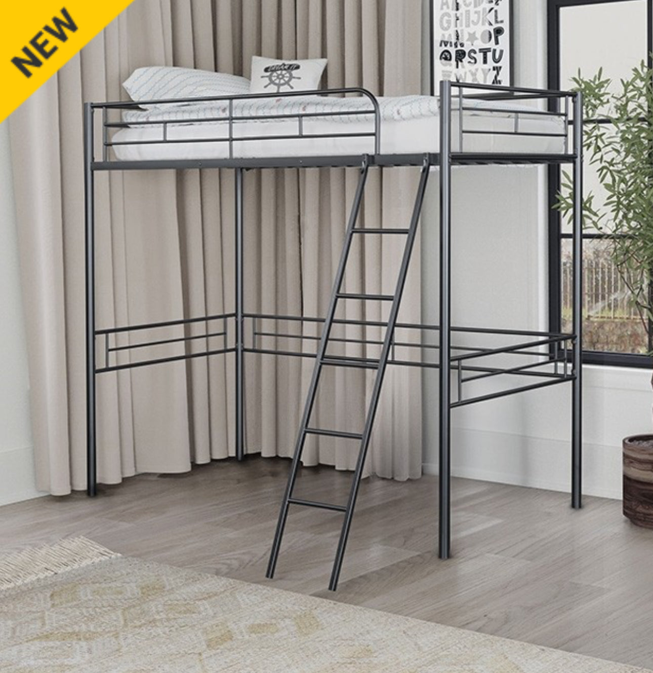 TWIN LOFT BED