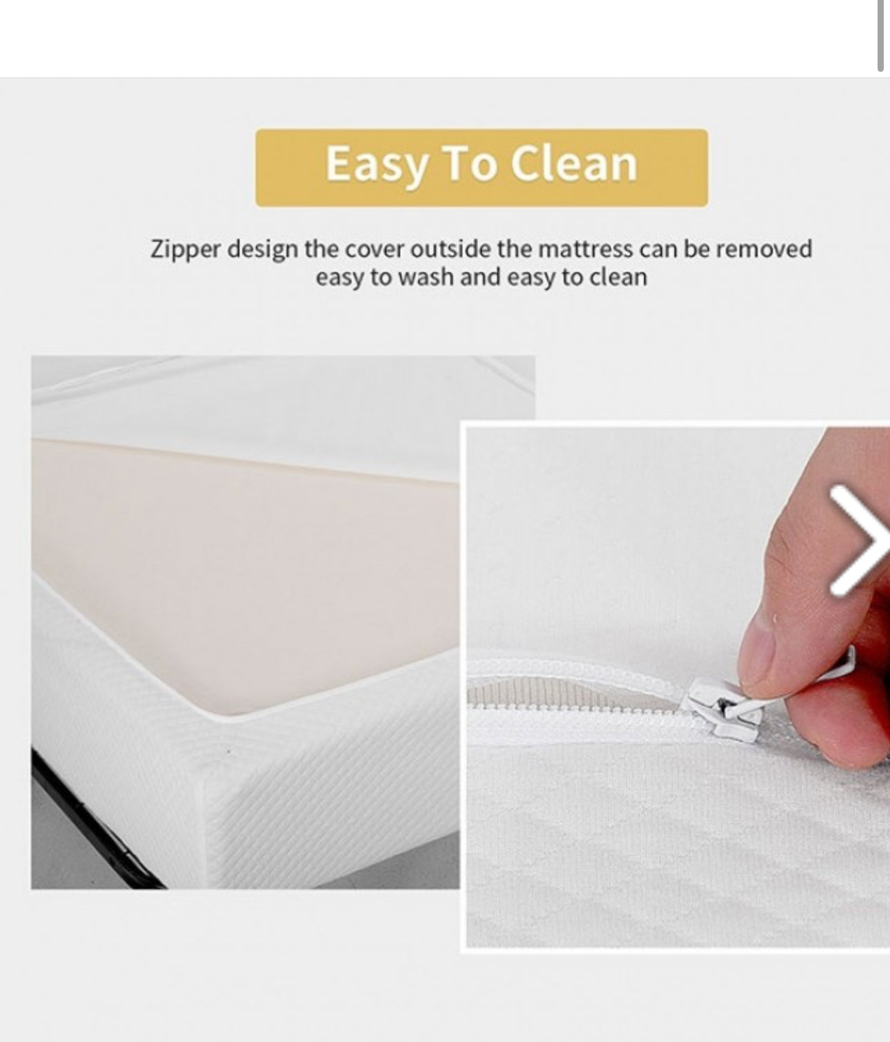 8” MEMORY FOAM MATTRESS