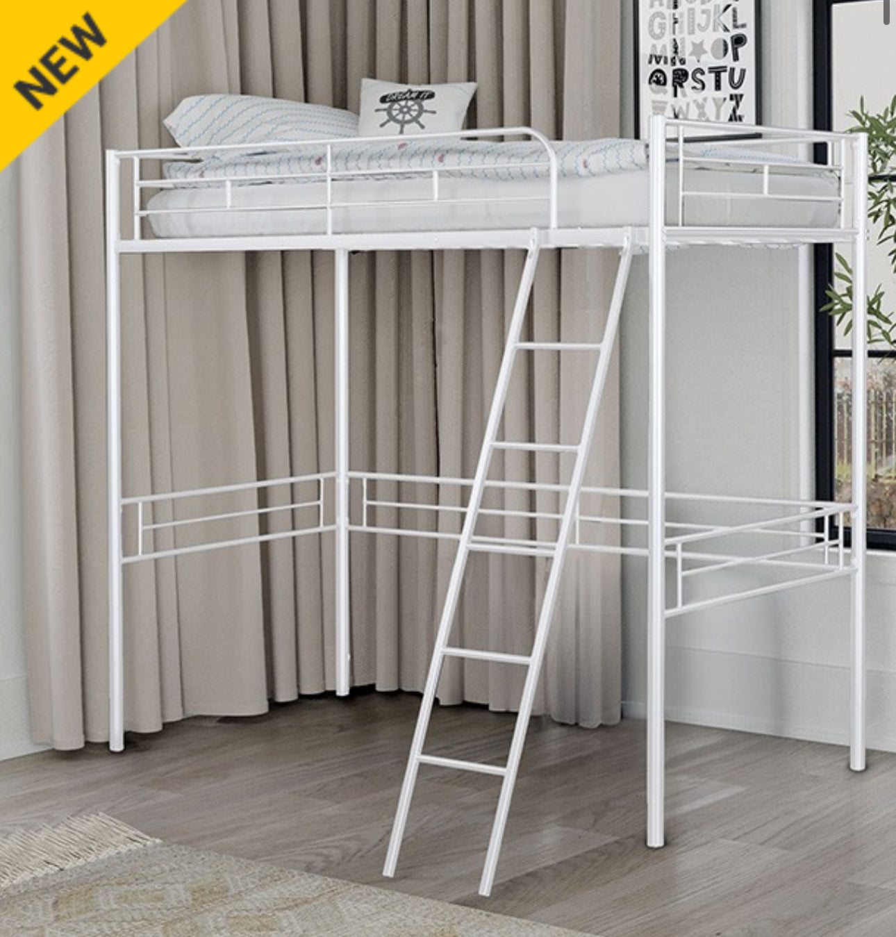 TWIN LOFT BED