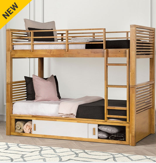 TWIN OVER TWIN BUNK BED