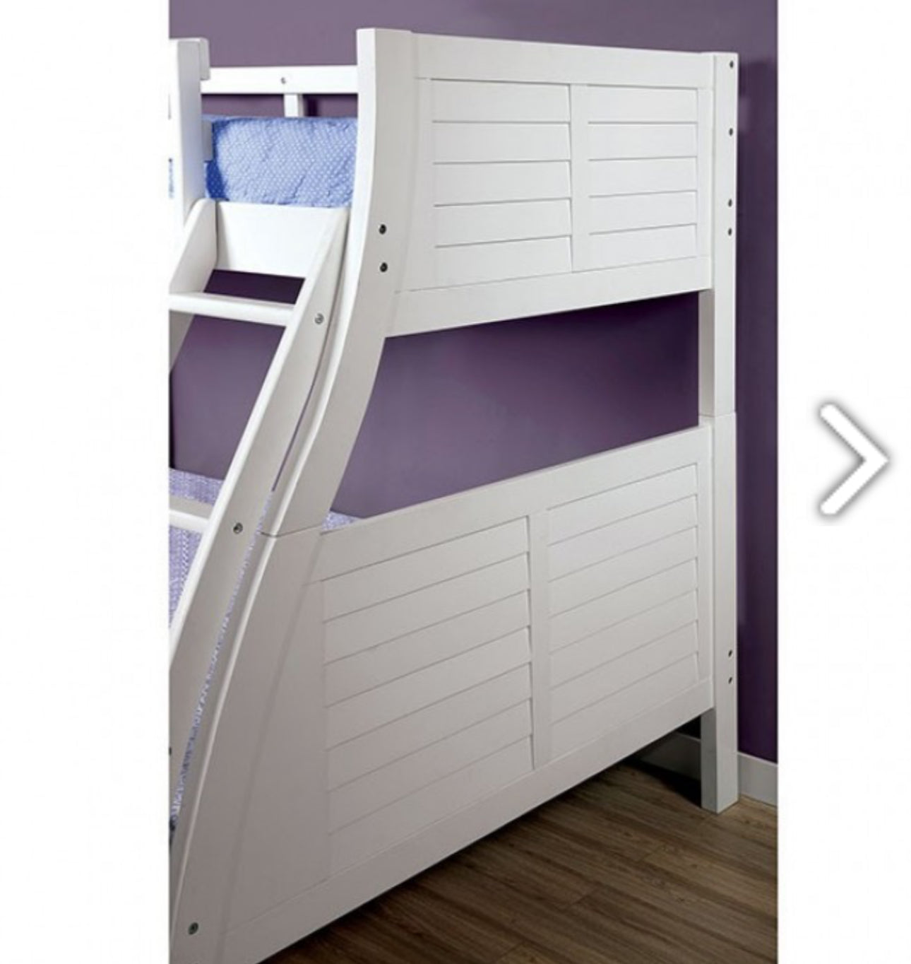 TWIN OVER FULL BUNK BED WITH TRUNDLE