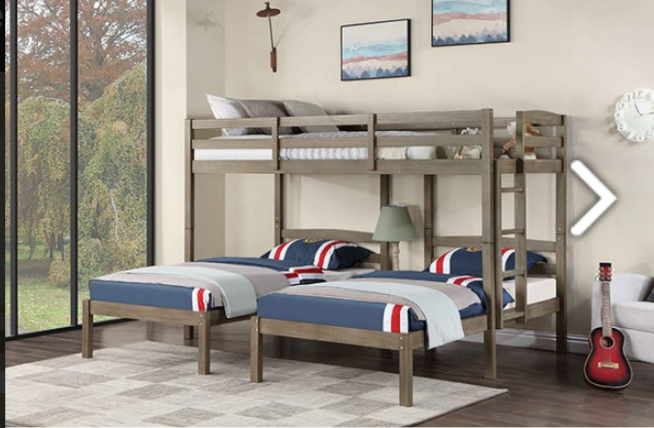 TRIPLE TWIN BED FRAME