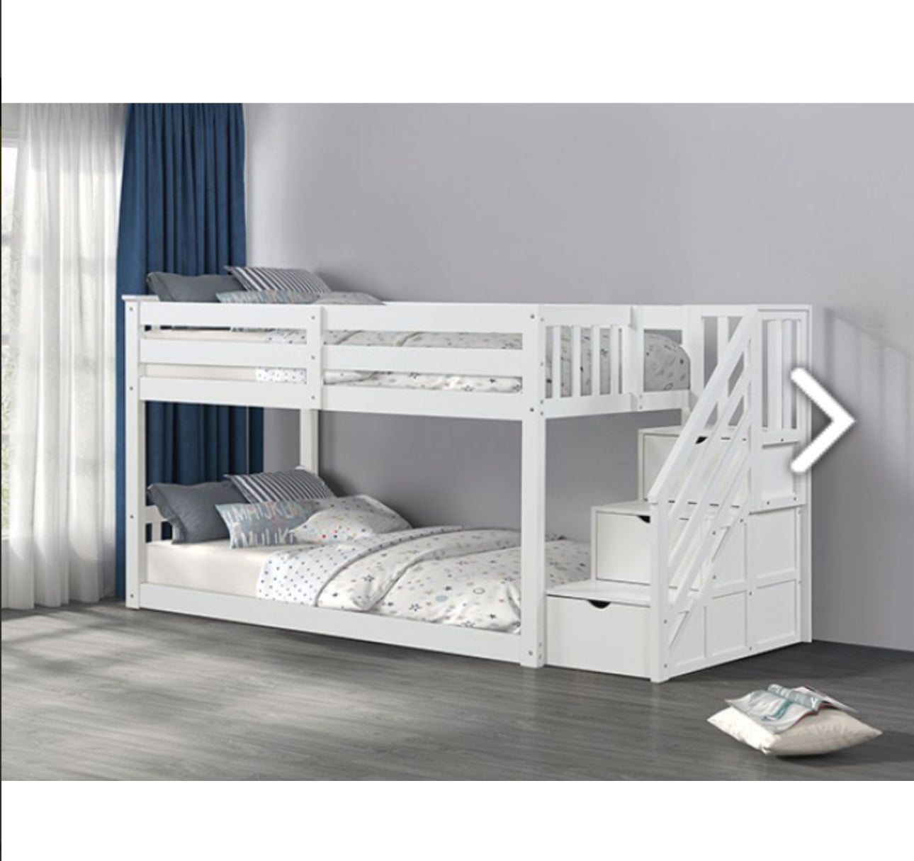 JOJO BUNKBEDS TWIN OVER TWIN