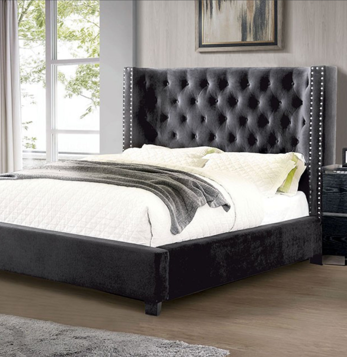 CAL KING OR QUEEN BED FRAME